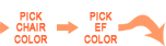 Pick your chair color and Elbow Friend color